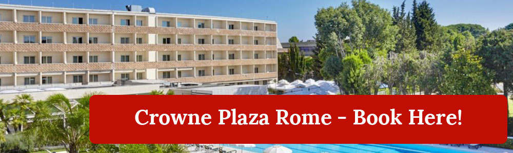 crowne plaza rome book